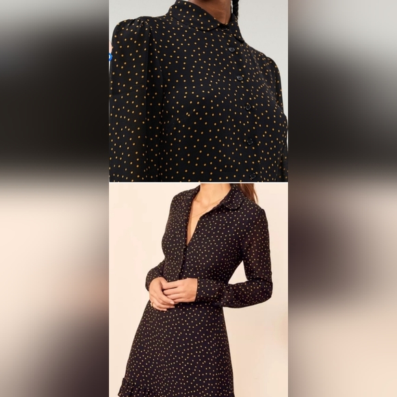 Reformation Lady Dot Dress - Picture 3 of 6